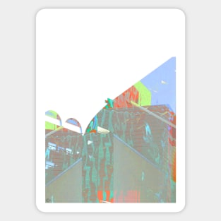 Abstract Print Sticker